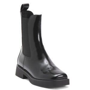 GH BASS Black Leather Bowery Chelsea Boots